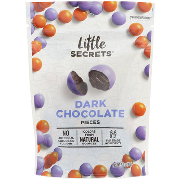 Little Secrets, trozos de chocolate amargo, 5 oz (142 g)