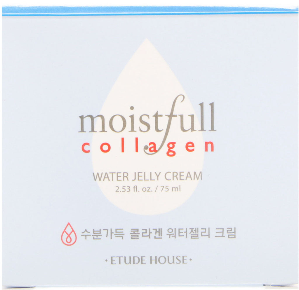 Etude House, Moistfull Collagen, Crema de gelatina de agua, 2,53 fl oz (75 ml)