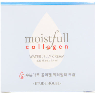 Etude House, Moistful Collagen, Water Jelly Cream, 2,53 fl oz (75 ml)