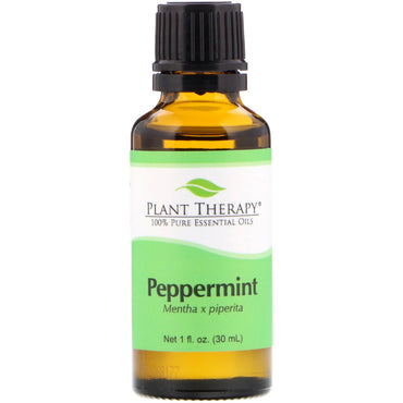 Plant Therapy, 100% Pure Essential Oils, Peppermint, 1 fl oz (30 ml)