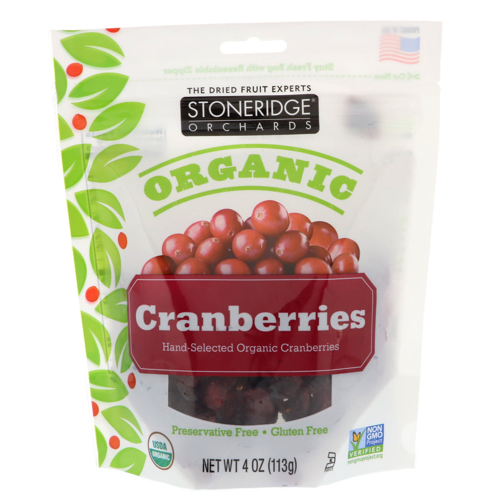 Stoneridge Orchards,  Cranberries, 4 oz (113 g)