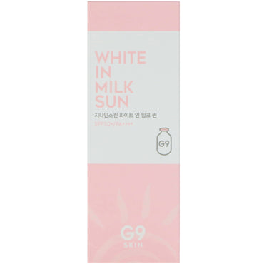 G9skin, alb în lapte soare, 40 g