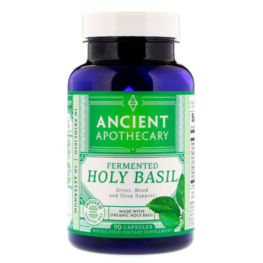 Ancient Apothecary, Fermented Holy Basil, 90 Capsules