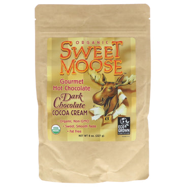 Fun Fresh Foods, Sweet Moose, Gourmet Hot Chocolate, Dark Chocolate Cocoa Cream, 8 oz (227 g)