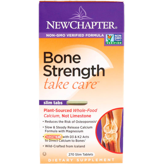 New Chapter, Bone Strength Take Care, 270 Slim Tablets