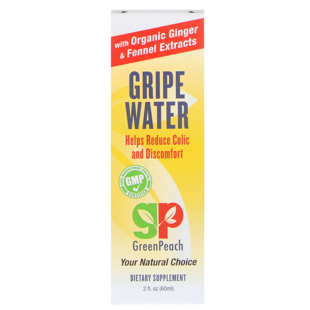 GreenPeach, acqua gripe, 2 fl oz (60 ml)