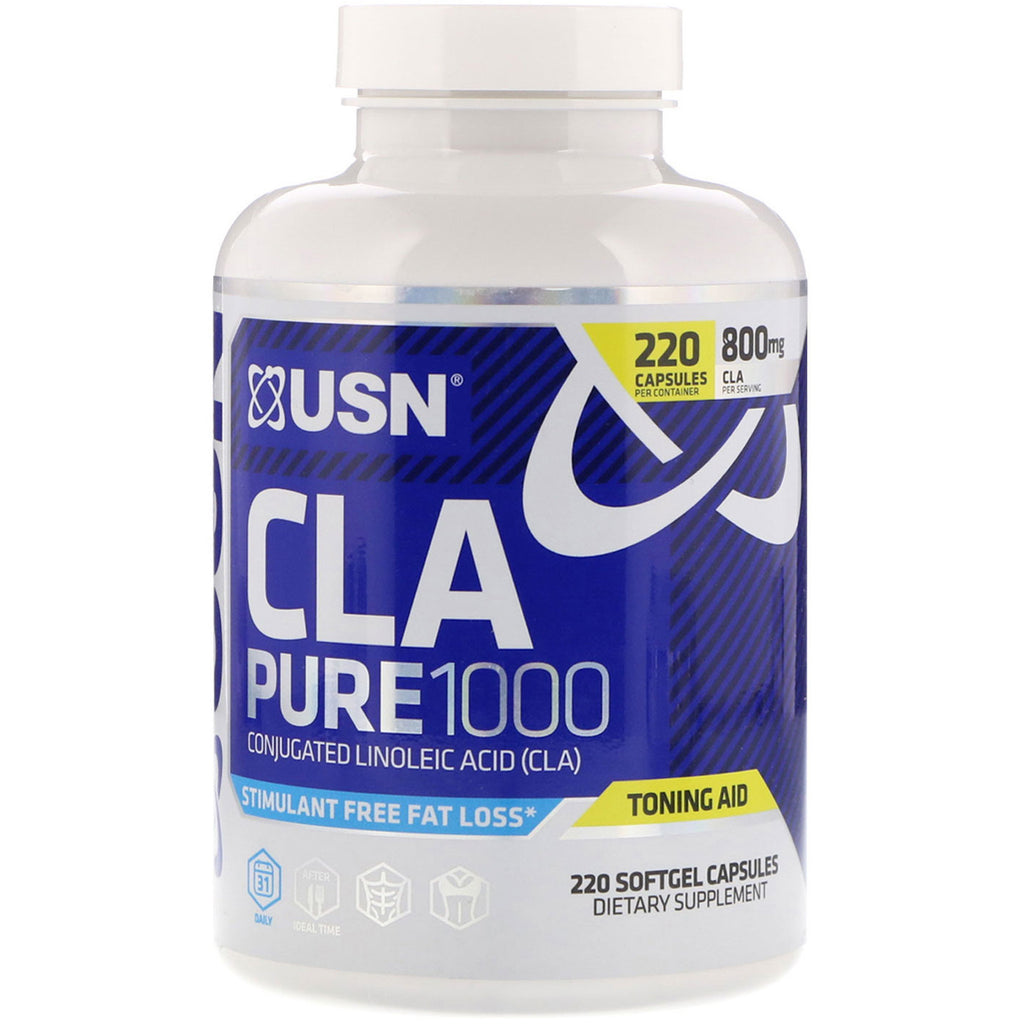 USN, CLA Pure 1000, 220 gélules molles