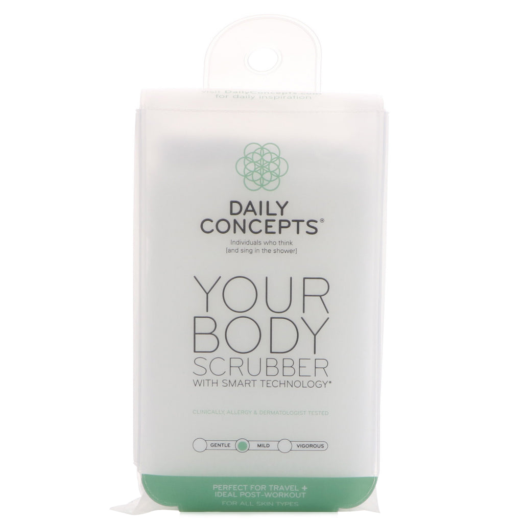 Daily Concepts, Your Body Scrubber, Mild, 1 Scrubber