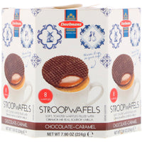 Daelmans, Stroopwafels, Chocolate-Caramel, 8 Waffles, 7.90 oz (224 g)