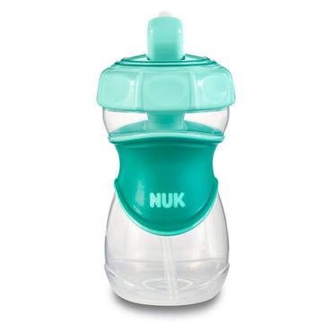 NUK, Everlast Straw Cup, Blue, 12+ Months, 1 Cup, 10 oz (300 ml)