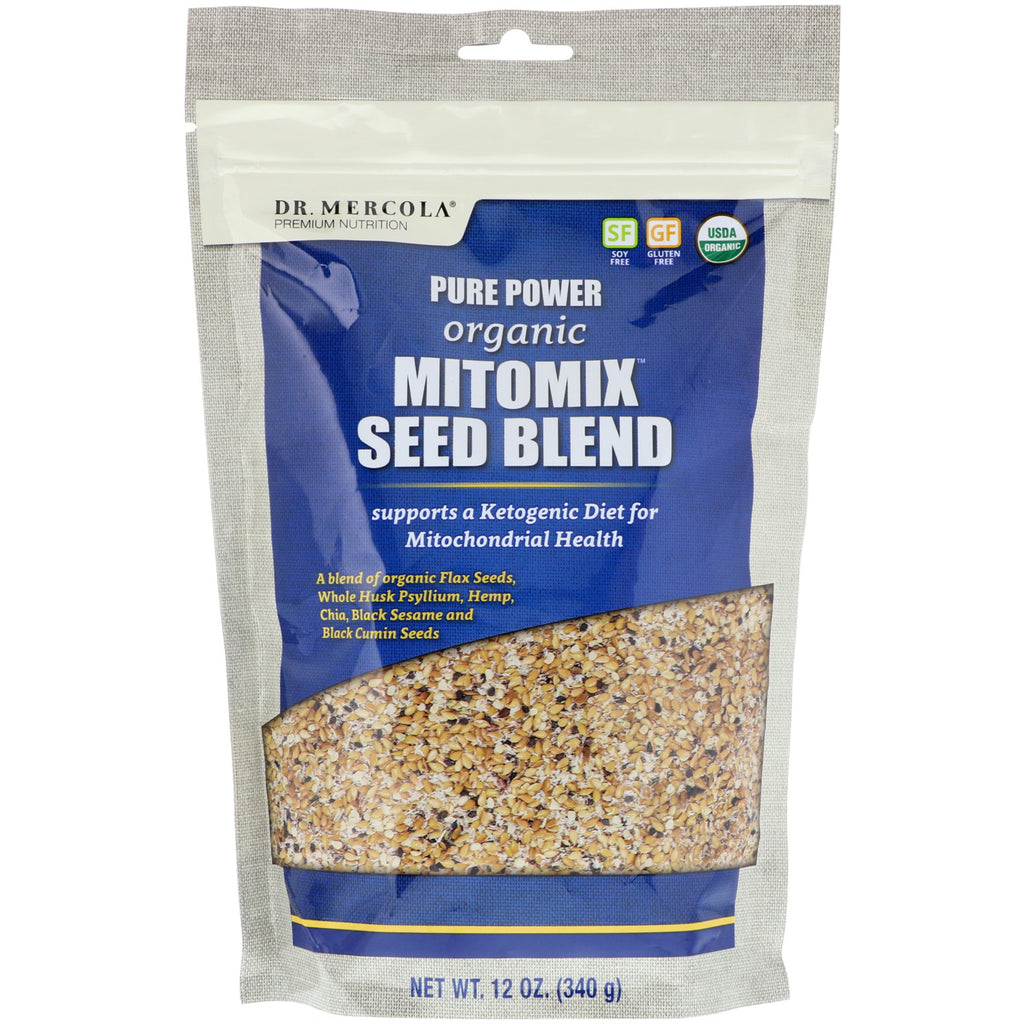 Dr. Mercola, Mitomix Seed Blend, 12 ออนซ์ (340 ก.)