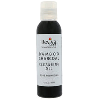 Reviva Labs, Bamboo Charcoal Cleansing Gel, Pore Minimizing, 4 fl oz (118 ml)