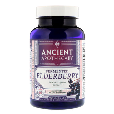 Ancient Apothecary, Fermented Elderberry, 90 Capsules