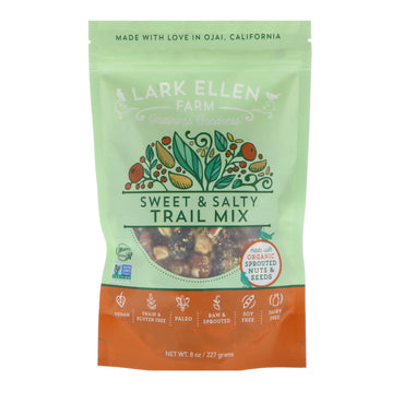 Lark Ellen Farm, Trail Mix, Søt og Salt, 8 oz (227 g)