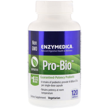Enzymedica, pró-bio, 120 cápsulas