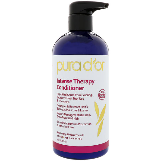 Pura D'or, Intense Therapy Conditioner, 16 fl oz (473 ml)