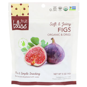 Fruit Bliss, figues moelleuses et juteuses et séchées, 5 oz (142 g)