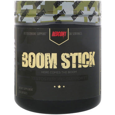 Redcon1, boom stick, support testostérone, 270 gélules