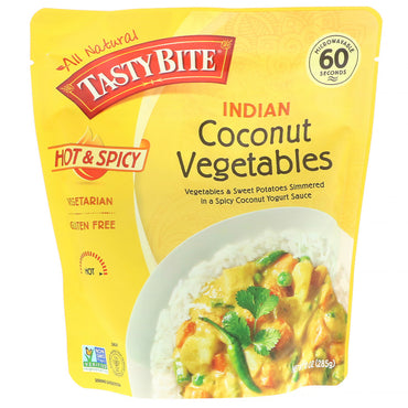 Tasty Bite, indio, vegetales de coco, picante y picante, 10 oz (285 g)