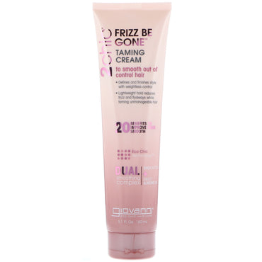 Giovanni, 2chic, Frizz Be Gone Taming Cream, Shea Butter & Sweet Almond Oil, 5.1 fl oz (150 ml)