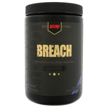 Redcon1, Breach, aminoácidos, limonada azul, 345 g (12,16 oz)