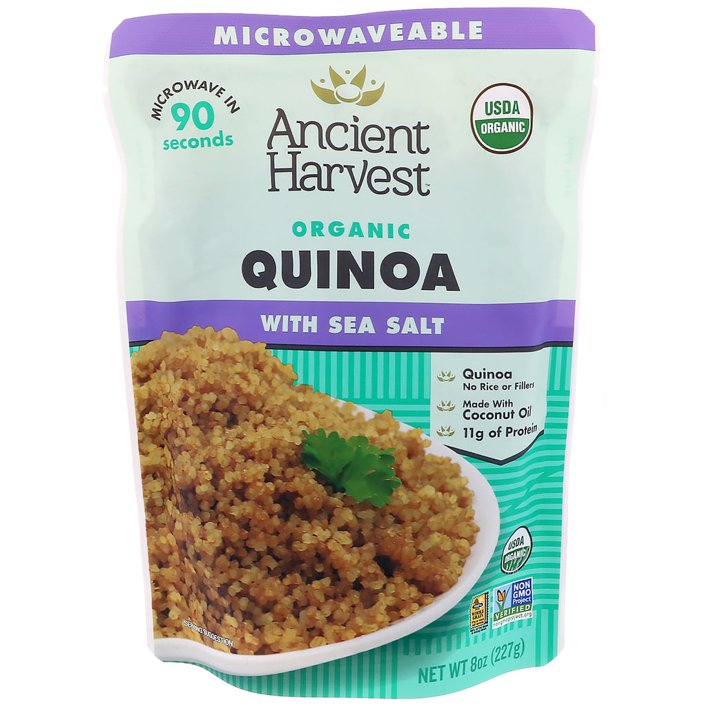 Ancient Harvest, Quinoa z solą morską, 8 uncji (227 g)