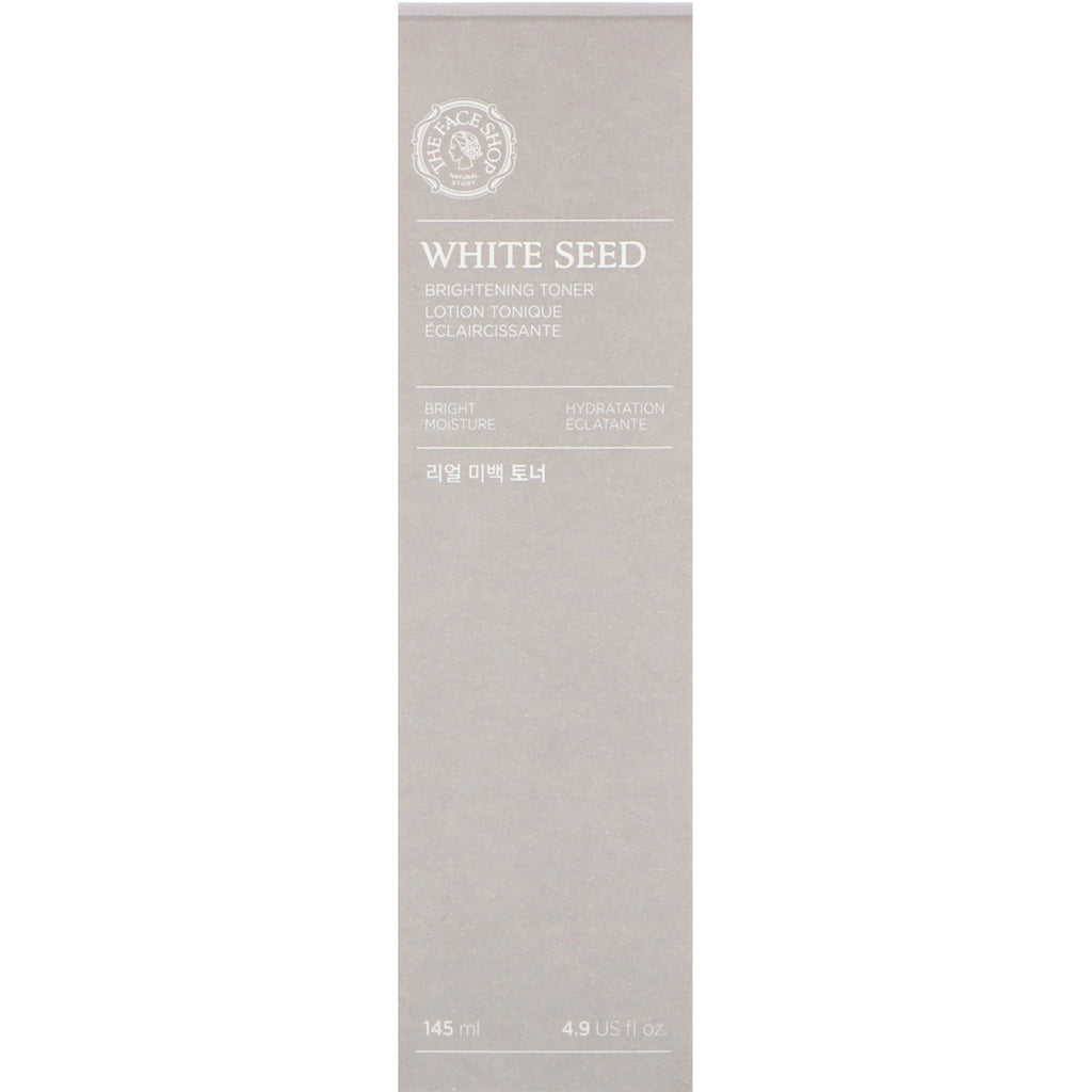 The Face Shop White Seed Brightening Toner 4.9 fl oz (145 מ"ל)