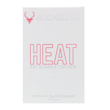 Bucked Up, Heat, Fat Burner For Her, 60 Capsules