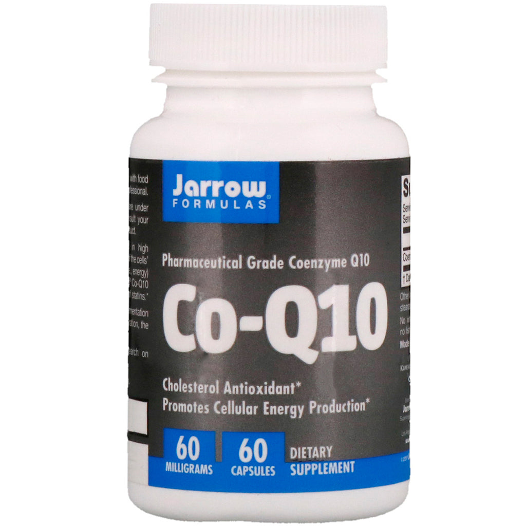 Jarrow Formulas, Co-Q10, 60 mg, 60 Capsules