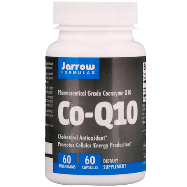 Jarrow Formulas, Co-Q10, 60 mg, 60 cápsulas