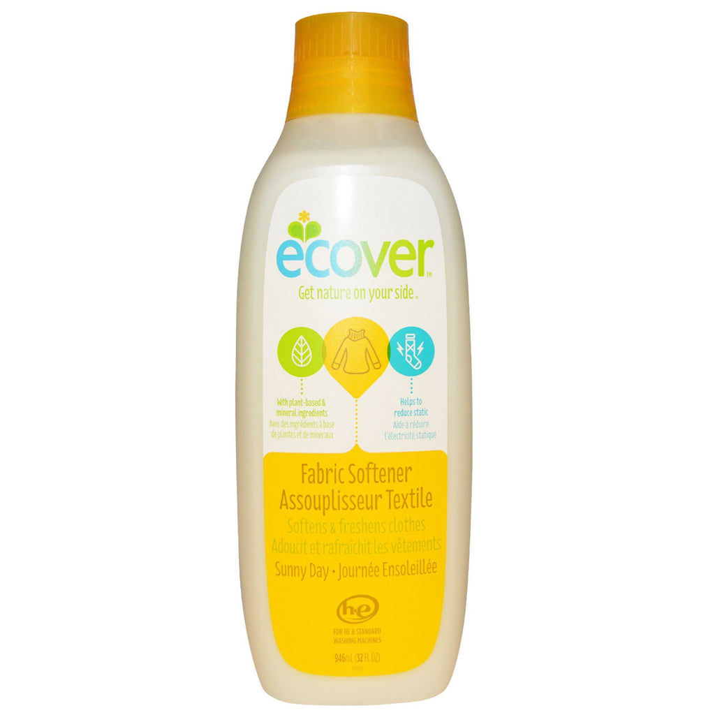 Ecover, Fabric Softener, Sunny Day, 32 fl oz (946 ml)
