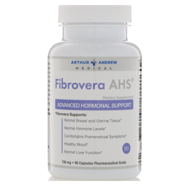 Arthur Andrew Medical, FibroVera AHS, avanceret hormonstøtte, 730 mg, 90 kapsler