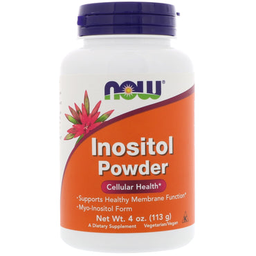 Now Foods, Poudre d'inositol, 4 oz (113 g)