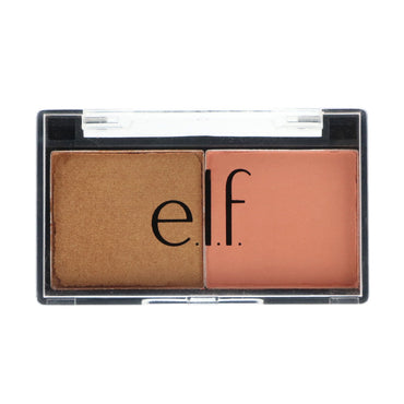 ELF Cosmetics, Best Friend Eyeshadow Duo, Peach Squad, 0,11 oz (3,0 g)