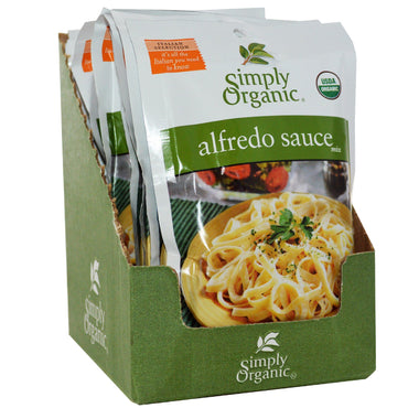 Simply, Mélange de sauce Alfredo, 12 sachets, 1,48 oz (42 g) chacun