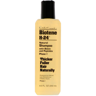 Biotene H-24, Shampoo Natural com Biotina e Peptídeos, Fase I, 250 ml (8,5 fl oz)