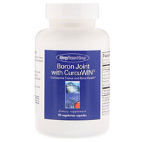 Allergy Research Group, Boron Joint with CurcuWin, 90 Vegetarian Capsules