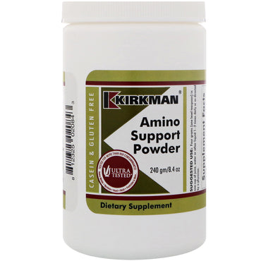 Kirkman Labs, アミノ サポート パウダー、8.4 オンス (240 g)
