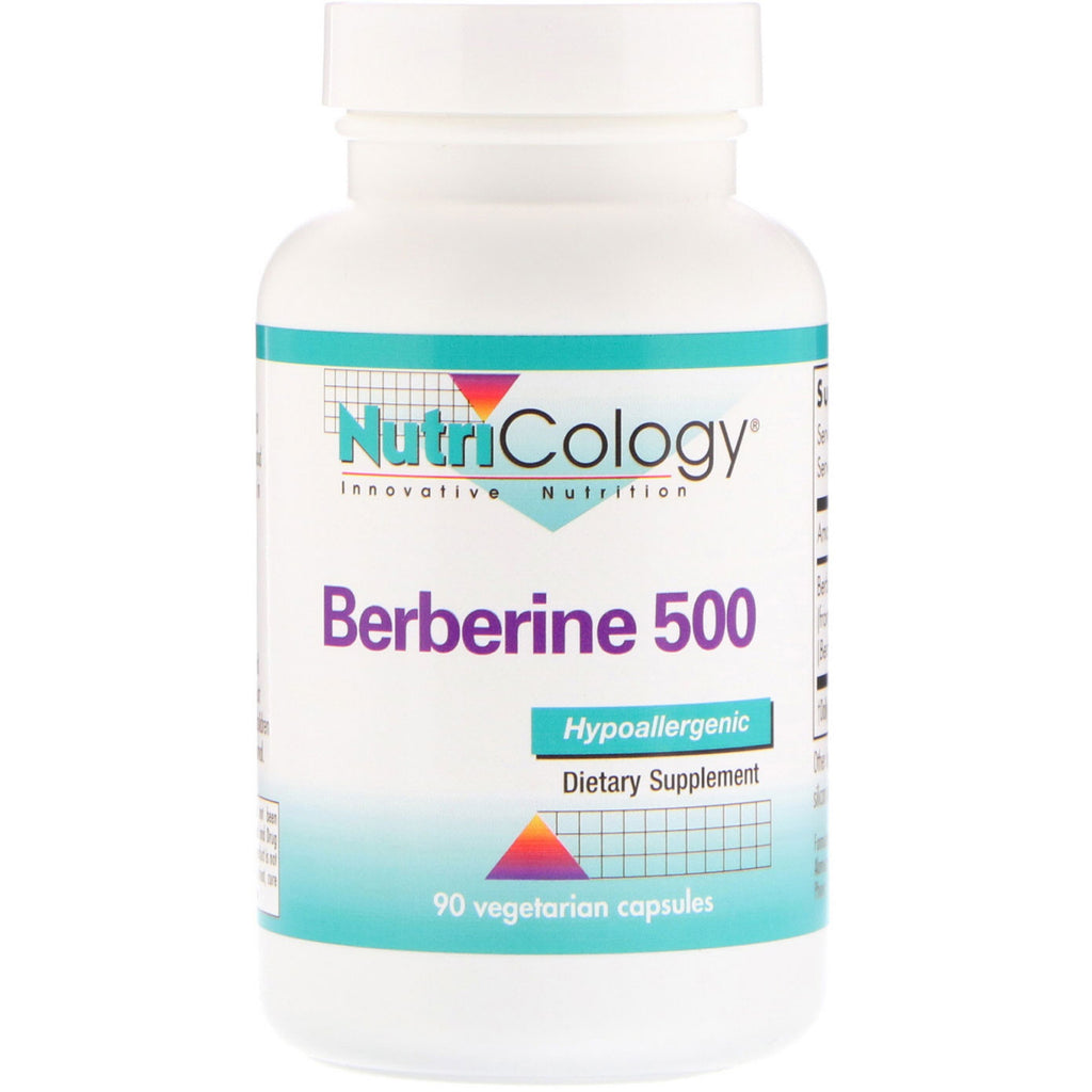 Nutricology, Berberin 500, 90 vegetarische Kapseln