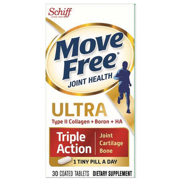 Schiff, Move Free Ultra, 30 tabletas recubiertas