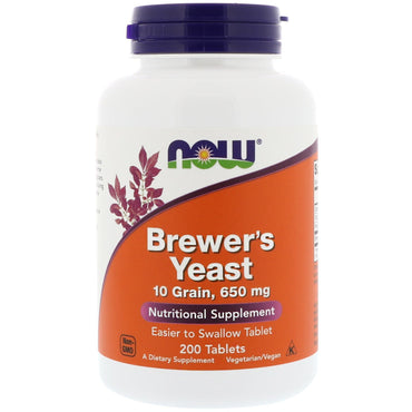 Now Foods, Brewer's Yeast, 200 Tablets