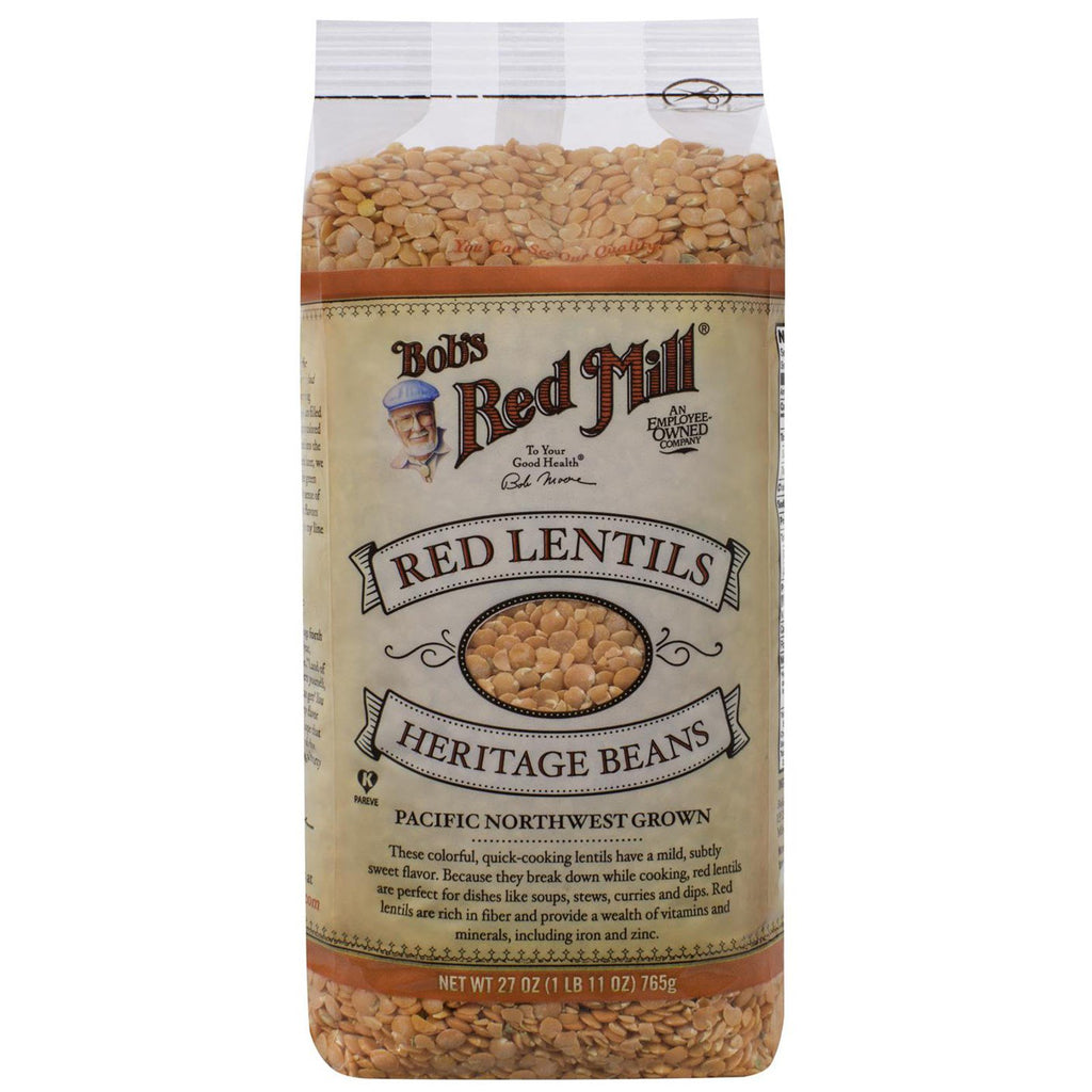 Bob's Red Mill, Red Lentils, 27 oz (765 g)