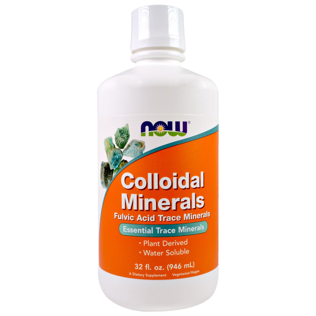 Now Foods, kolloidale Mineralien, 32 fl oz (946 ml)