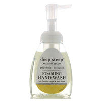 Deep Steep, Foaming Hand Wash, Grapefruit-Bergamot, 8 fl oz (237ml)