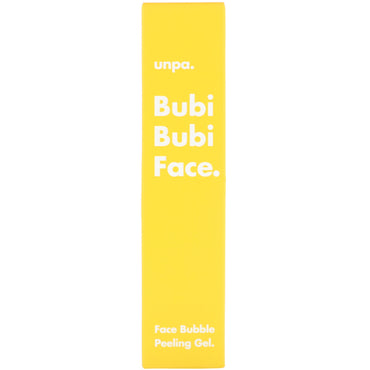 Unpa., Bubi Bubi Face, Gel Peeling Bulles Visage, 50 ml