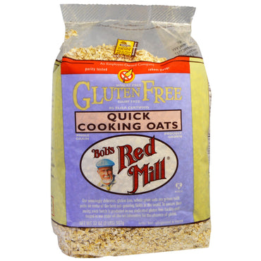 Bob's Red Mill, Quick Cooking Oats, Gluten Free, 32 oz (907 g)