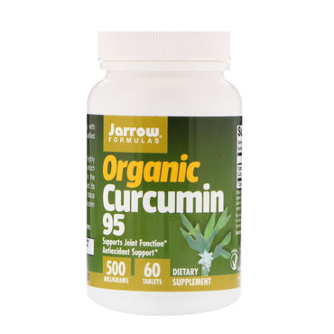 Jarrow Formulas, Curcumine 95, 500 mg, 60 comprimés