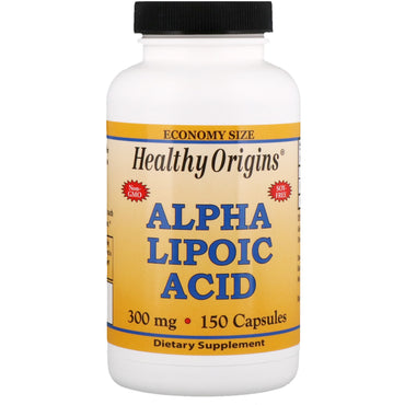 Healthy Origins, Ácido Alfa Lipóico, 300 mg, 150 Cápsulas