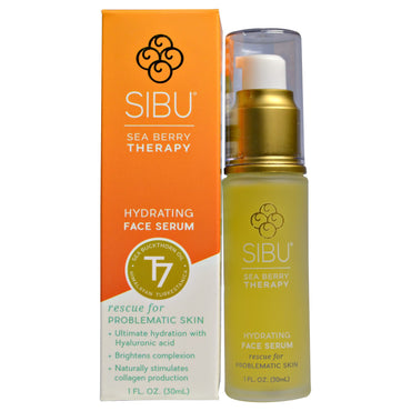 Sibu Beauty, Havtornolie Hydrating Serum, 1 fl oz (30 ml)