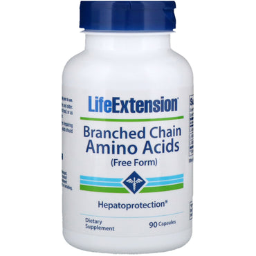 Life Extension, Acides aminés à chaîne ramifiée, 90 gélules